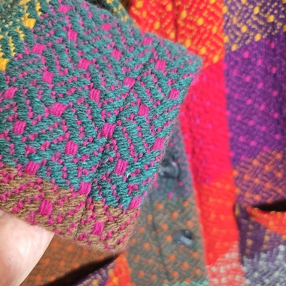 NWT Aran Sweater Market Gemma Multicolor Cardigan Size S - Picture 5 of 12